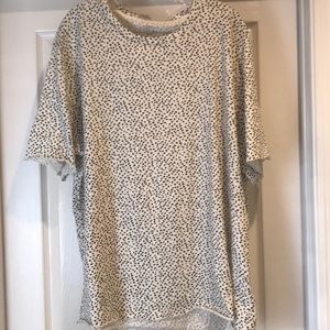 Treasure & Bond Black/White Short Sleeve Shirt 2XL